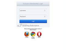 Tablet Screenshot of coachinglogin.com